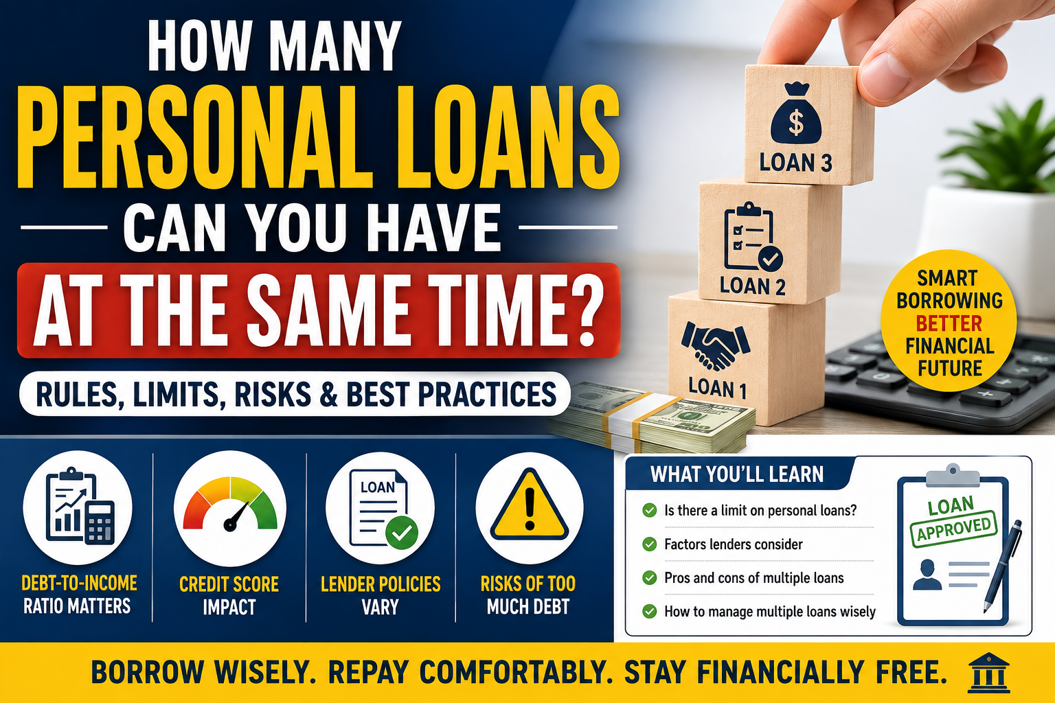 How Many Personal Loans Can You Have at the Same Time?