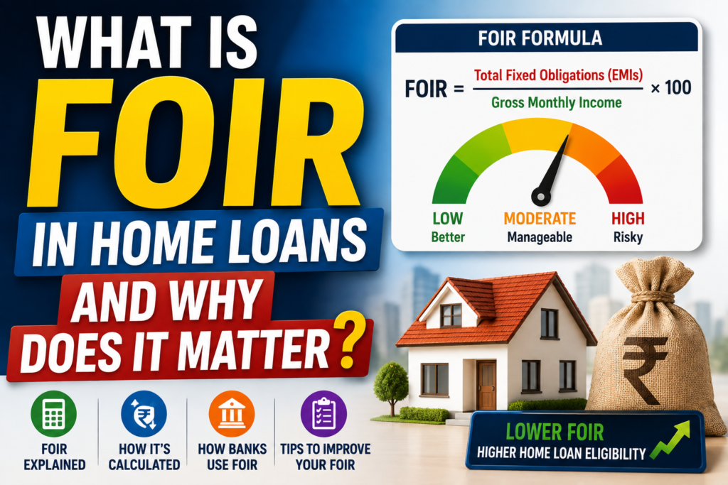 What Is FOIR in Home Loans and Why Does It Matter?
